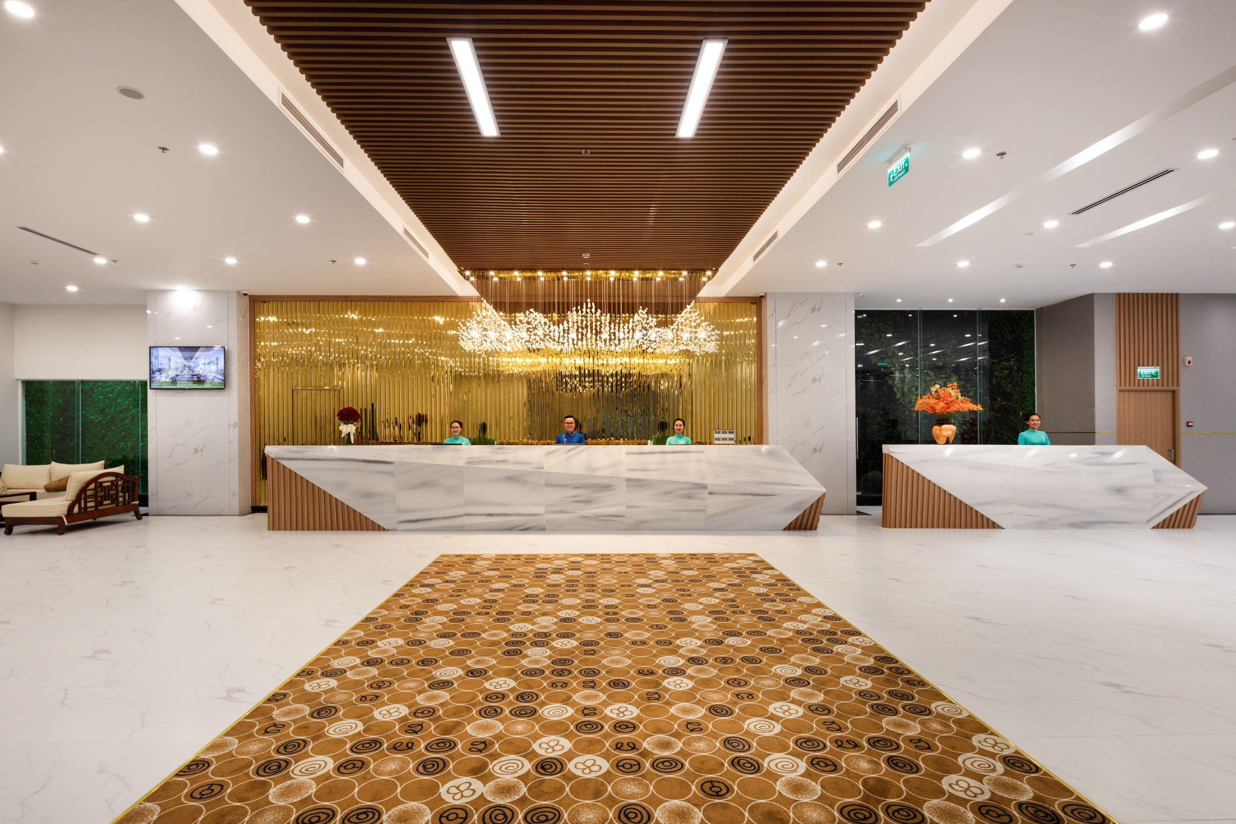 Virgo Hotel Nha Trang Exterior foto Lobby